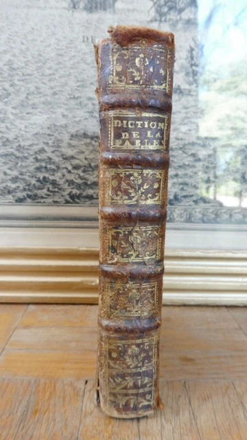 Dictionnaire Abrégé De La Fable Chompré (1766) - Mythologie Antique - Édition Originale En Cuir