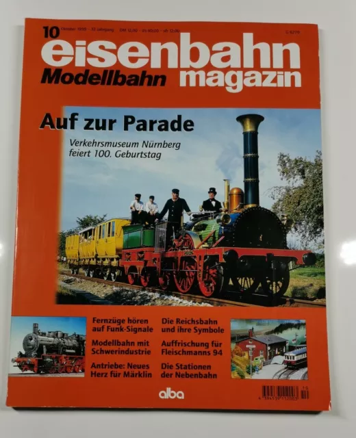 Eisenbahn Modellbahn Magazin Heft 10/1999 - SEHR GUT (P2)