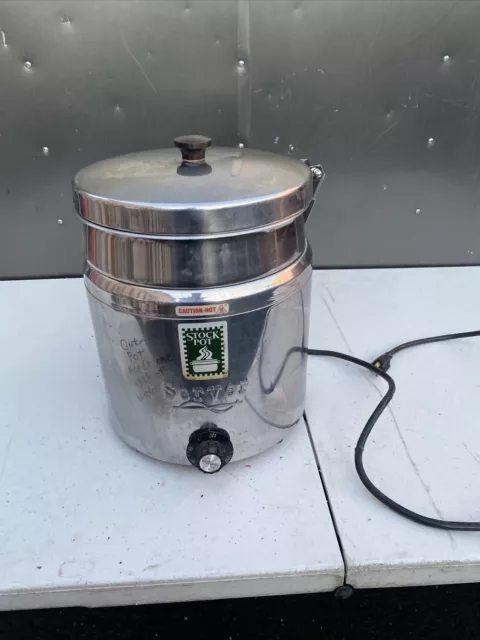 Server Products FS-11 Commercial Soup & Food Rethermalizing Warmer W/ Hinged Lid