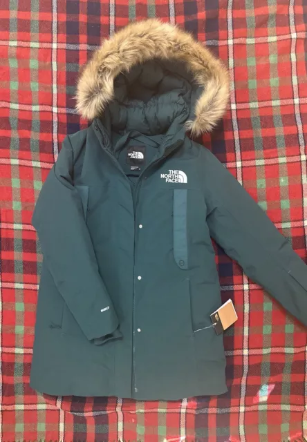 WOMENS THE NORTH Face Arctic Parka Down Waterproof Warm Winter Jacket ...