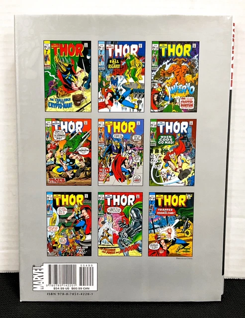 Marvel Masterworks The Mighty Thor Vol 9 HC-By Stan Lee and Jack Kirby 1st Print 2