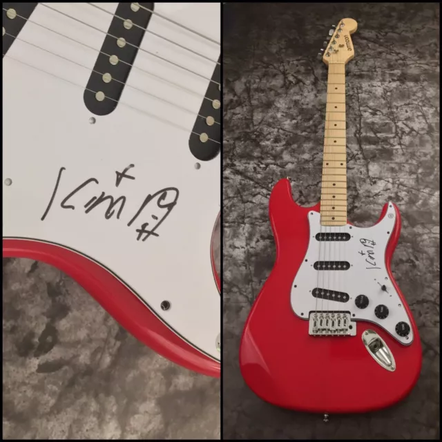 GFA Sonice Youth Singer * KIM GORDON * Signed Electric Guitar w/sketch COA