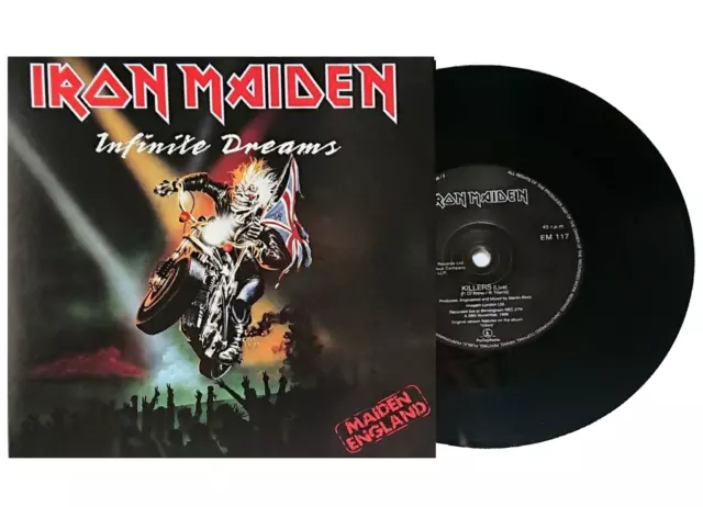 IRON MAIDEN Infinite Dreams & Killers - Vinyl Single - Live Birmingham '88 - NEW