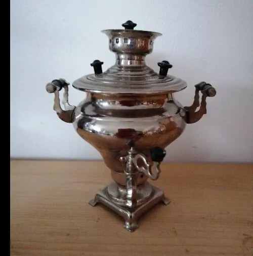 SAMOVAR VINTAGE MINIATUR SOWJETISCHE UdSSR 1974 , 12 cm