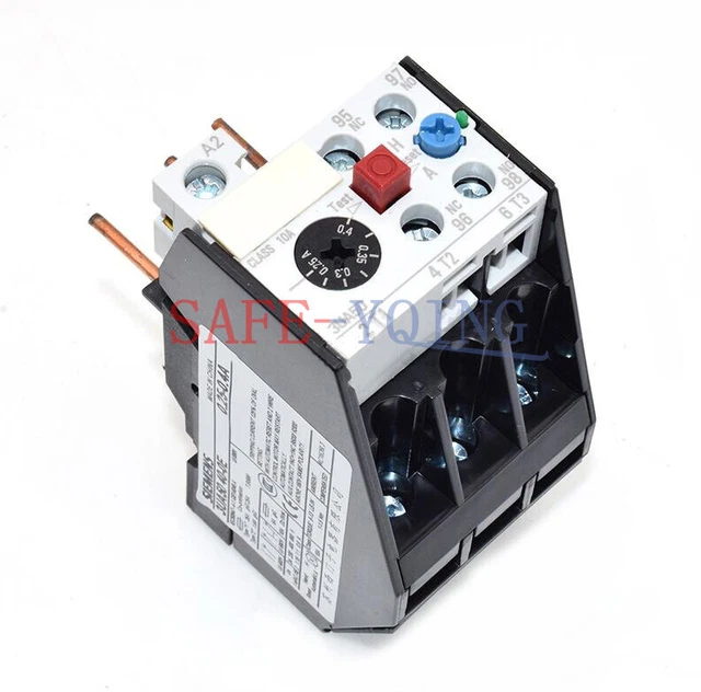 1Pcs Siemens Thermal Overload Relay 3UA5040-0E 0.25-0.4A New