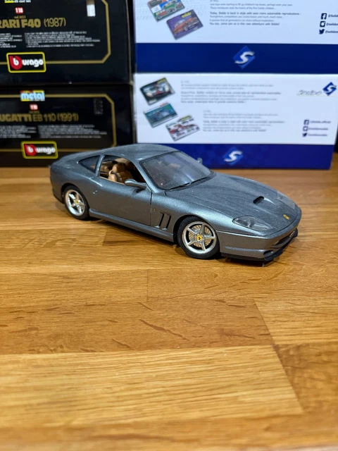 Miniature Minichamps Ferrari 550 Maranello 1996 – Rouge, échelle 1/43, état Superbe