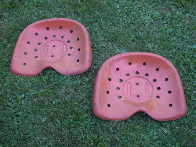 2 Stück Blechsitz Schalensitz Sitzschale Sitz aus Blech