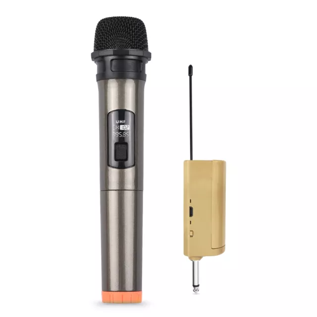 Handheld-Funkmikrofon Dynamisches UHF-Mikrofon mit tragbarem -Empfänger A7C5