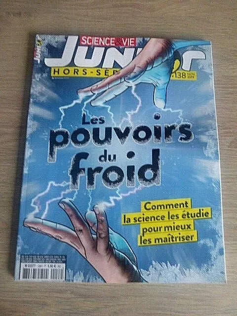 Revue  Science&Vie Junior  Hs  N°138 - Novembre 2019  /  Les Pouvoirs Du Froid