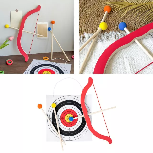 Bogenschießen-Spielzeug-Set Bogen- Und Pfeil-Spielzeug-Schießspiel Für