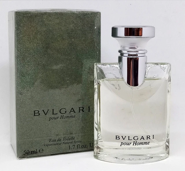 Bvlgari Pour Homme  50 ml. eau de toilette spray 1.7 Fl. Oz. Bulgari año 2003