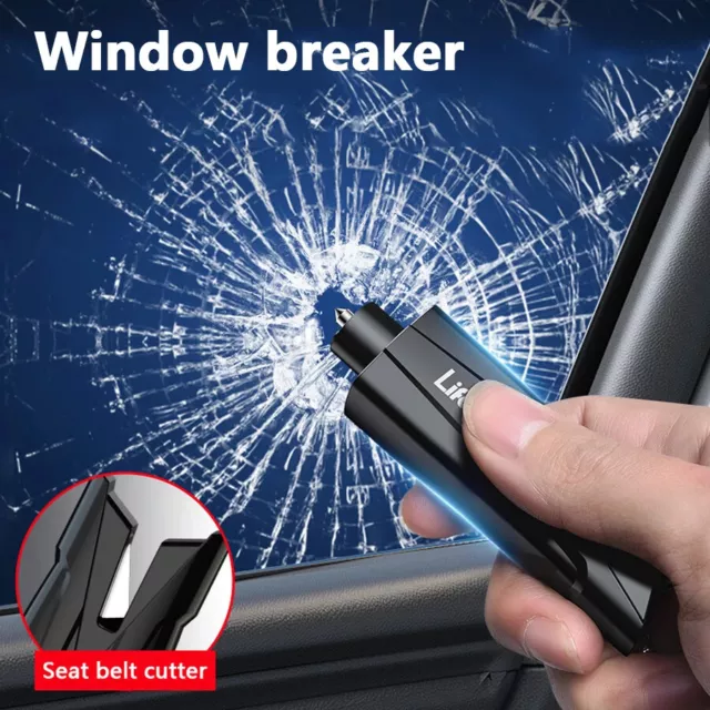 Car Safety Hammer Emergency Window Breaker Safety Seat Belt Cutter Escape Tool