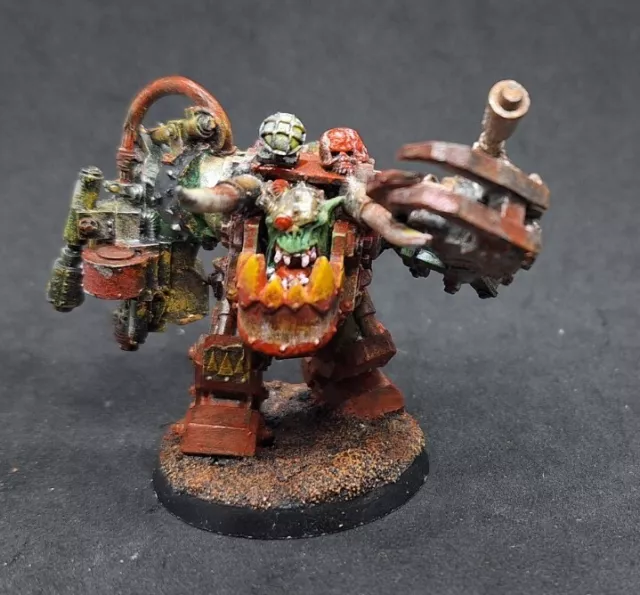 Warhammer 40k Ork Warboss Ghazghkull Thraka Metal Games Workshop OOP 2000