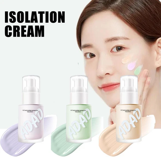 Crema correttore schiarente isolamento viso per riparazione idratante ed E3X5