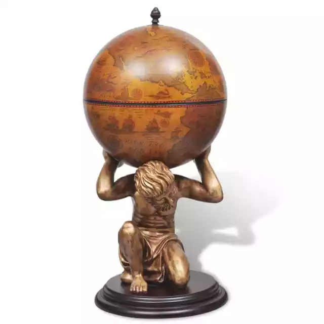 Bar sous forme de globe Atlas 42 x 42 x 85 cm vidaXL 3