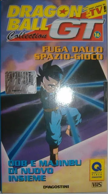 VHS, DeAgostini num 4: Dragon Ball Gt, Deluxe Collection. Episodios 16 al  20 - La vera identita di Gil