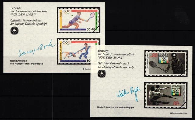 Bundesrepublik Deutschland postfrisch Briefmarkenentwurf / Tennis #JA028