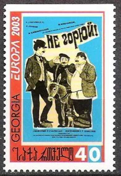 Georgien Nr.420 Do ** Europa, Cept 2003, postfrisch