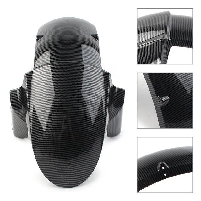 Front Fender Mud Guard Hugger Carbon For KAWASAKI NINJA ZX10R ZX6R / Z800 Z1000