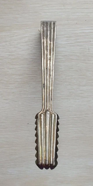 Vintage  Ice or Sugar Tongs Prima Plate Sweden
