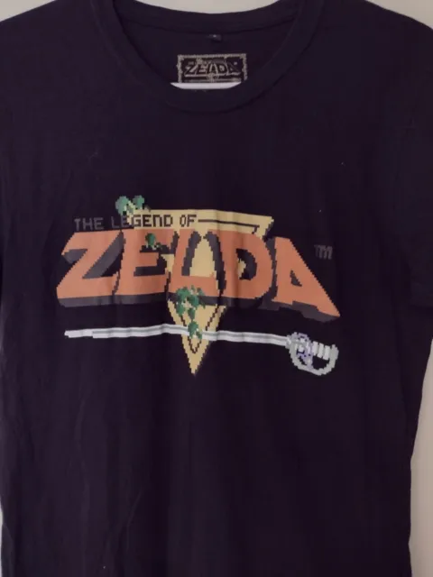 Legend Of Zelda 2014 Nintendo Unisex Adults Black T-Shirt Small Video Game