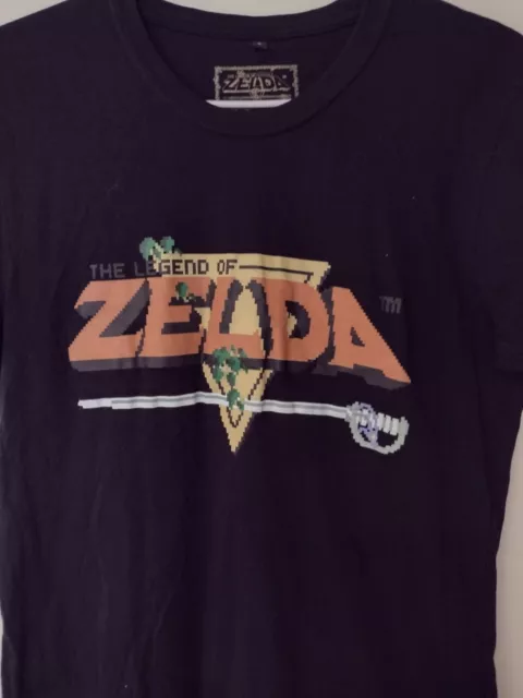 Legend Of Zelda 2014 Nintendo Unisex Adults Black T-Shirt Small Video Game