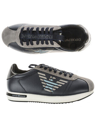 ARMANI Emporio Armani Chaussure Sneaker Homme Noir X4X215 XL200 N064 TL 41,5 OFFRE 