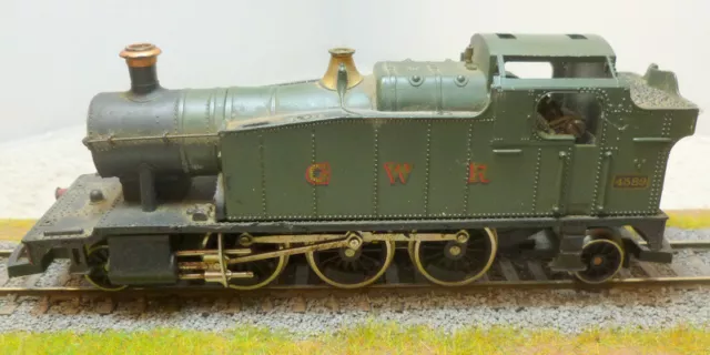 Loco tanque verde 4589 Lima GWR 45xx Prairie 2-6-2 - calibre OO