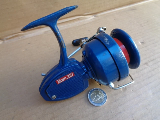 Ancien Moulinet De Pêche Taker Fish Grand Modèle - Occasion, Bon état Fonctionnel