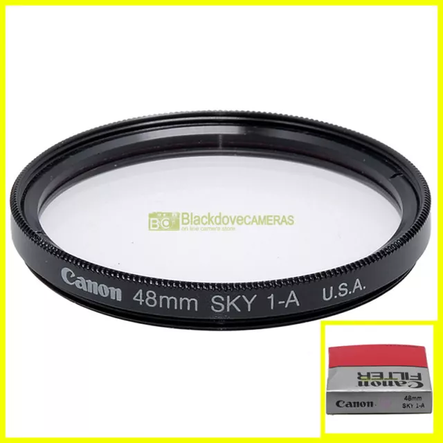 48mm. Filtro Sky light 1A originale Canon con vite M48. Skylight filter