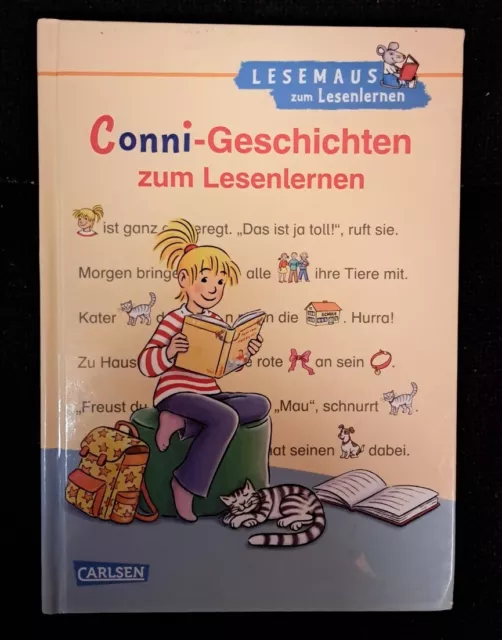 Lesemaus Buch Conni Geschichten zum Lesenlernen Carlsen Leseanfänger