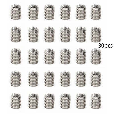 A & M 10/30X Filo Riduttore/Riparazione Inserti M8 A M6 Acciaio Inox Filo Adapter 