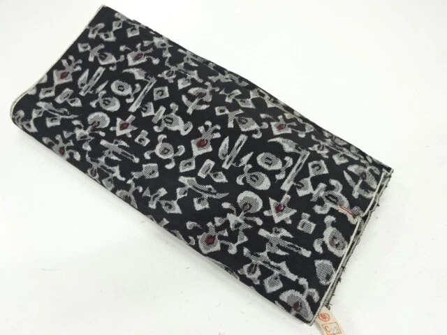 97510# Japanese Kimono / Bolt For Haori Coat / Woven Geometric