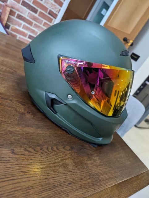 Ruroc Matte Green L/XL Helmet