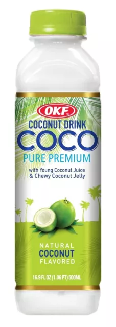 OKF Coco Pure Premium, Original, 16.9 Fluid Ounce (20 Pk)-Natural Ingredients