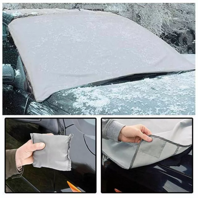 Windscreen Cover Magnetic Car Window Screen Frost Ice Large Snow Dust Protector