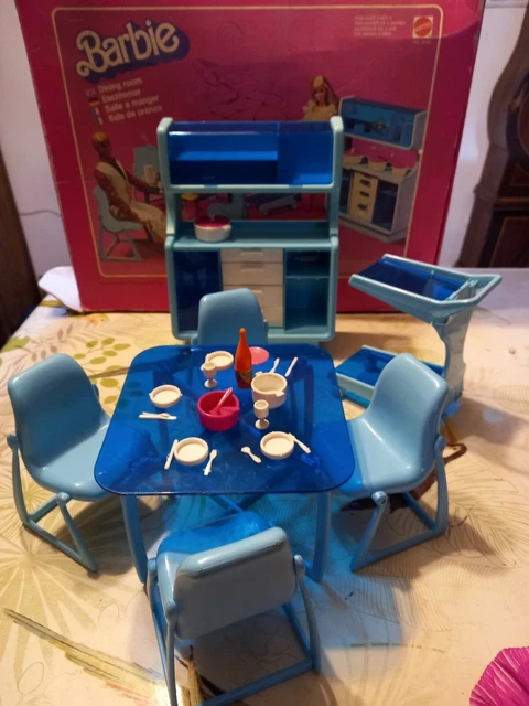 SALLE manger Barbie 1977 Mattel EUR 51 00 PicClick FR
