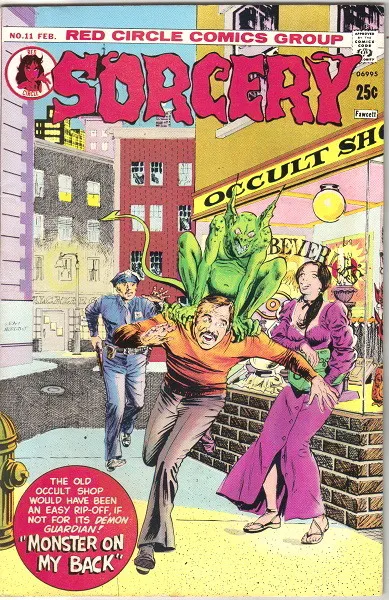 Red Circle Sorcery Comic Book #11, Archie 1975 FINE+