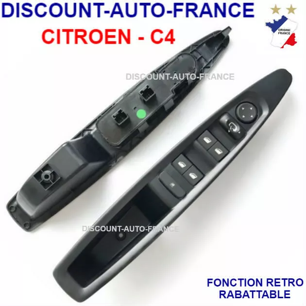 Commande bouton interrupteur leve vitre pour CITROEN C4