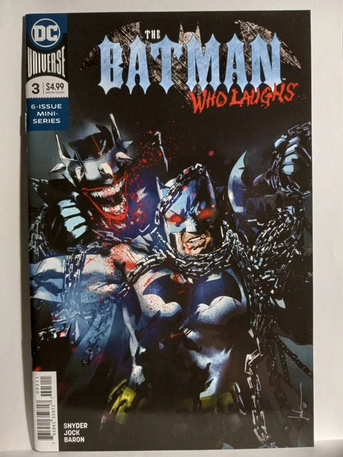 Batman Who Laughs #3 Jock 1st Print Cover A DC Comics 2019 Scott Snyder