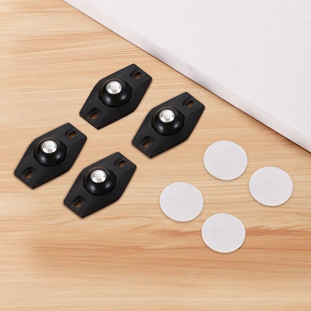 Sticky Pulley Small Wheels Pack of 4 for Easy and Convenient Furniture Mobility