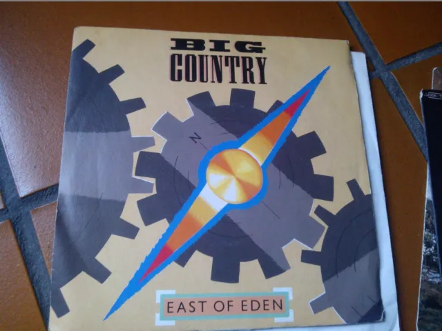 7" Big Country East Of Eden Prairie Rose Cover Ex/Ex+ Vinyl N/Mint