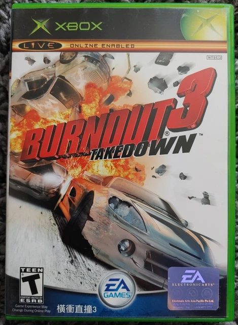 Burnout 3 Takedown Japanese Xbox