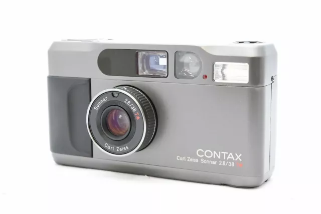 [Mint] Contax T2 35mm Point & Shoot Titan Black Film Camera From Japan