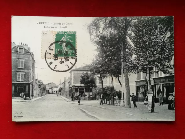 CPA 94 CRETEIL - Entrée de Créteil