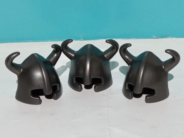Lot De 3 Paires De Jambes Rouges Et Grises PLAYMOBIL - Pièces Détachées Pour Chevaliers, Gaulois, Vikings - Occasion