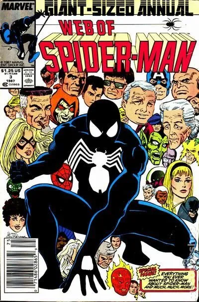 Web of Spider-Man Annual #3 FN 1987 Stock Image
