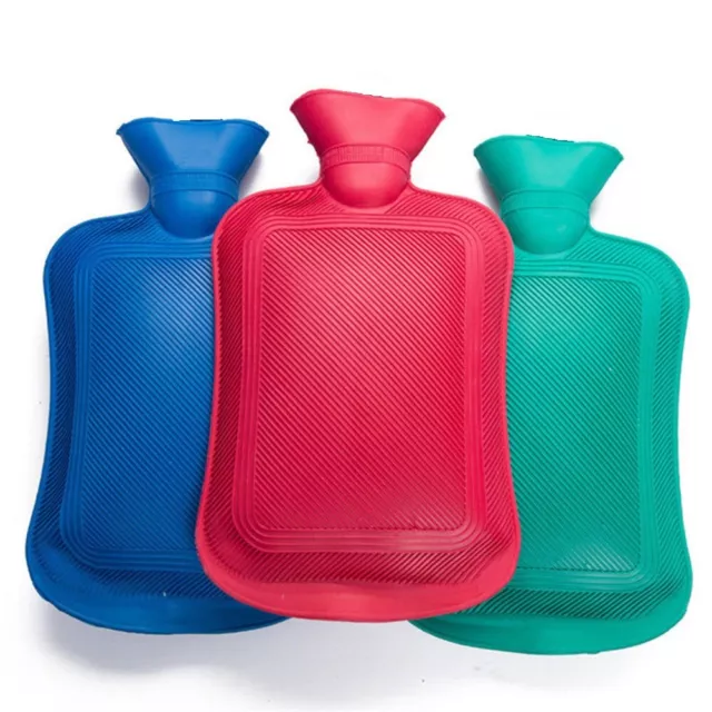 2 L/1 L/500ml Hot Water Bottle British Standard Natural Rubber Winter Warmer