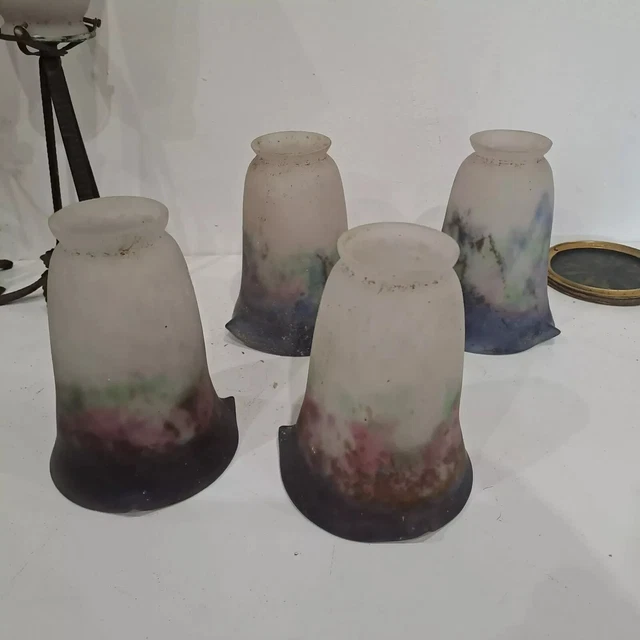 Lot De 5 œufs Décoratifs En Pâte De Verre - Fabriqué En France - Occasion