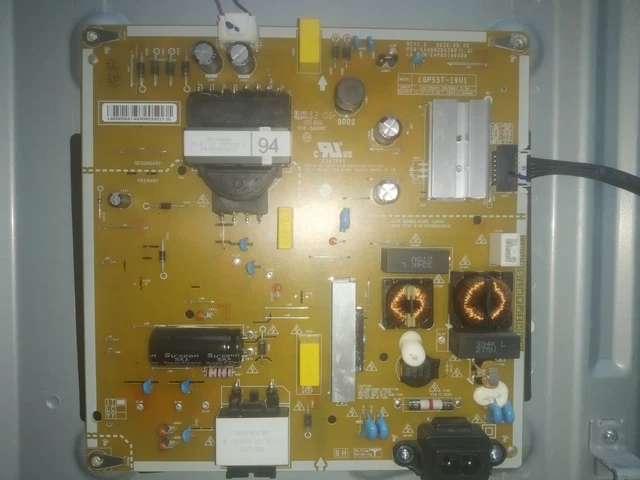 Carte Mère TV LG 55UP75006LF - Occasion, Fonctionnelle, Pour Réparation Télé